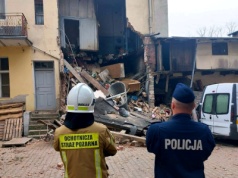 Uwaga! Katastrofa budowlana – runęła ściana kamienicy!