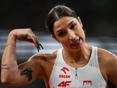 "Idziemy na wino?". Ewa Swoboda we łzach, choć w Tokio miało jej nie być