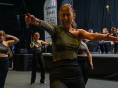 Mażoretki z Domu Kultury im. Zdzisława Krudzielskiego w Jaworznie