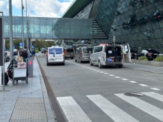 Prezes Kraków Airport Łukasz Strutyński: lotnisko działa normalnie, dziękujemy służbom za szybką akcję