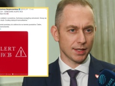 "Musimy się przyzwyczaić". Wiceminister tłumaczy treść alertu RCB