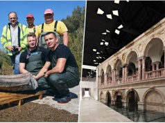 Zabytki w Wiśle. Z rzeki wydobyto kolejne fragmenty architektury