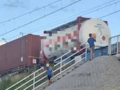 O krok od tragedii w Kutnie. Dzieci układały kamienie na torach
