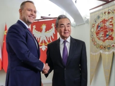 Szef MSZ Chin zawitał w pałacu prezydenckim.