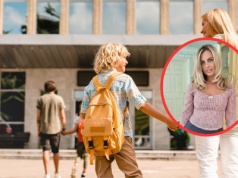 Prowadzi dzieci do szkoły w specjalnych stylizacjach. "Inne matki mi zazdroszczą"