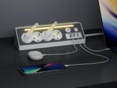 Listwa zasilająca Aipsdo (4x AC, 2x USB C, USB A) + lampka LED ponownie za 59 zł w Amazon PL