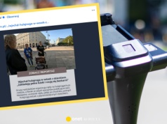 Wjechał elektryczną hulajnogą w wózek z niemowlakiem. Matkę zaatakował gazem