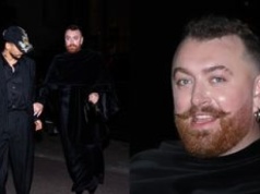 Sam Smith w szykownej kreacji zmierza z partnerem na event w Nowym Jorku. Klasa?