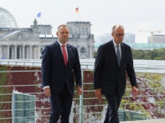 Karol Nawrocki w Berlinie. Media o "iluzorycznych" szansach Polski