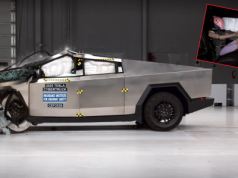Strach patrzeć na wynik? Cybertruck po nowym crash teście