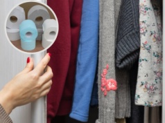 Włóż rolkę papieru toaletowego do szafy. Rozwiążesz uciążliwy problem