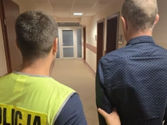 Złodziej elektrycznego roweru w rękach policji