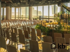 Najwyżej w Europie: sala koncertowa z widokiem na całą Warszawę!