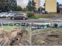 Wkrótce ruszy budowa nowego parkingu. Najpierw do pracy przystąpili wodociągowcy [FOTO]