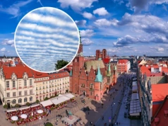 Nagle wszyscy zaczęli patrzeć w niebo. Zachwycające falowane chmury nad Polską