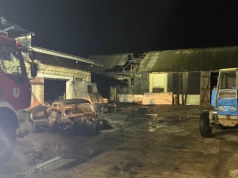 Dziesięć zastępów straży walczyło z pożarem budynków gospodarczych w gminie Nowe Piekuty [foto]