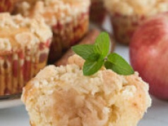Muffiny z jabłkami