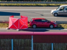 Tylko otarł się o bariery. Nie żyje