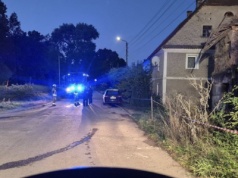 Runął dach w budynku gospodarczym w Miłochowie