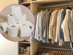 Włóż do szafy rolkę papieru toaletowego. Nie minie sekunda, a poczujesz zmianę