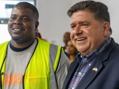 Gubernator Illinois J.B. Pritzker pozował do zdjęcia z rabusiem i mordercą