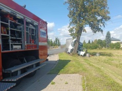 Droga Kęty-Oświęcim zablokowana po wypadku śmiertelnym – FOTO