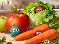 Bezpieczna żywność na co dzień. 5 kroków przeciw bakteriom i wirusom aby uniknąć zatruć pokarmowych