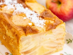 Niewidzialne ciasto z jabłkami