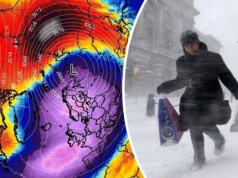 Rodzi się wir polarny. Idzie mroźna i śnieżna zima