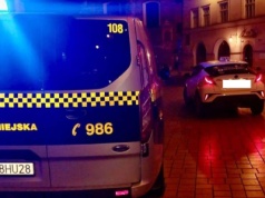Rynek Główny. Strażnicy miejscy ruszyli w pościg