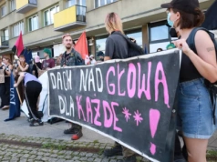 Studenci protestowali we Wrocławiu. Chcą płacić mniej za wynajem mieszkania