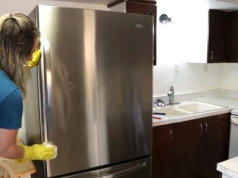 Już 1 kropla sprawiła, że lodówka ze stali nierdzewnej lśni jak nigdy!