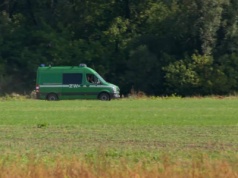 Odkrycie w gminie Korsze. W pobliżu zabudowań znaleziono drona