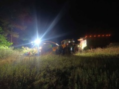 Rolnik porażony prądem podczas zbioru kukurydzy na kiszonkę. Zahaczył o linię energetyczną