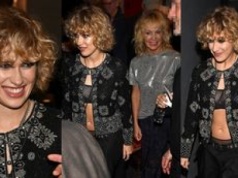 Helena Englert świeci nagim brzuchem na premierze spektaklu swojego ojca