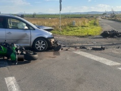 Tragiczny wypadek. Nie ustąpił pierwszeństwa kolumnie motocyklistów