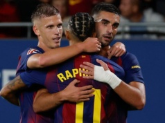 Barcelona z pewnym zwycięstwem! Cały mecz Lewandowskiego