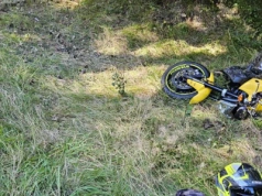 Motocyklista wpadł do rowu. Znów za szybko na trasie do Jakuszyc