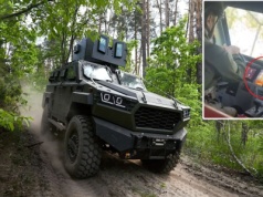 Inguar-3 jest niezniszczalny! Oberwał dronem i jedzie dalej