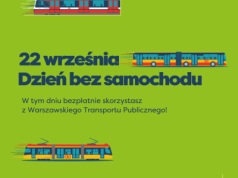 Dzień bez Samochodu w Warszawie. Autobusy, tramwaje, metro, SKM, WKD i KM za darmo