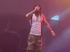 Na koncercie Malika Montany rozpylono gaz pieprzowy