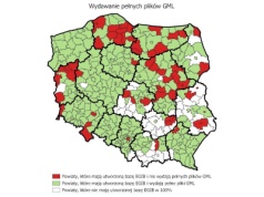 Wydawanie pełnych plików GML przez powiaty