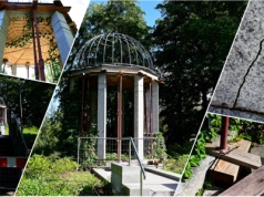 Parkowa altana zabezpieczona przed zawaleniem. Remont może pochłonąć kilkadziesiąt tysięcy złotych [FOTO]