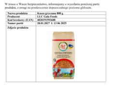 Pilny apel Auchan do klientów. Natychmiast wyrzuć lub zwróć do sklepu