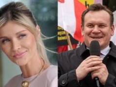 Dominik Tarczyński CZULE OBEJMOWAŁ i głaskał po włosach Joannę Krupę na imprezie. Modelka od dawna wspiera polityka w sieci