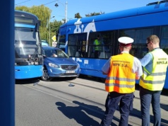 Dwie kolizje w ciągu godziny. Poważne utrudnienia w ruchu tramwajów
