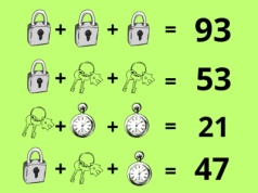 Pilni uczniowie rozwiążą tę łamigłówkę w mniej niż 30 sekund. Do rozszyfrowania są trzy symbole