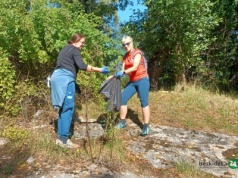 Taboret, koło, konewka, samolocik…. Sprzątali Żylicę i wyławiali „skarby”