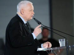 Jarosław Kaczyński w łódzkiej hali EXPO. Skrytykował Andrzeja Dudę