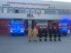 Strażackie syreny zawyły dla zmarłego druha